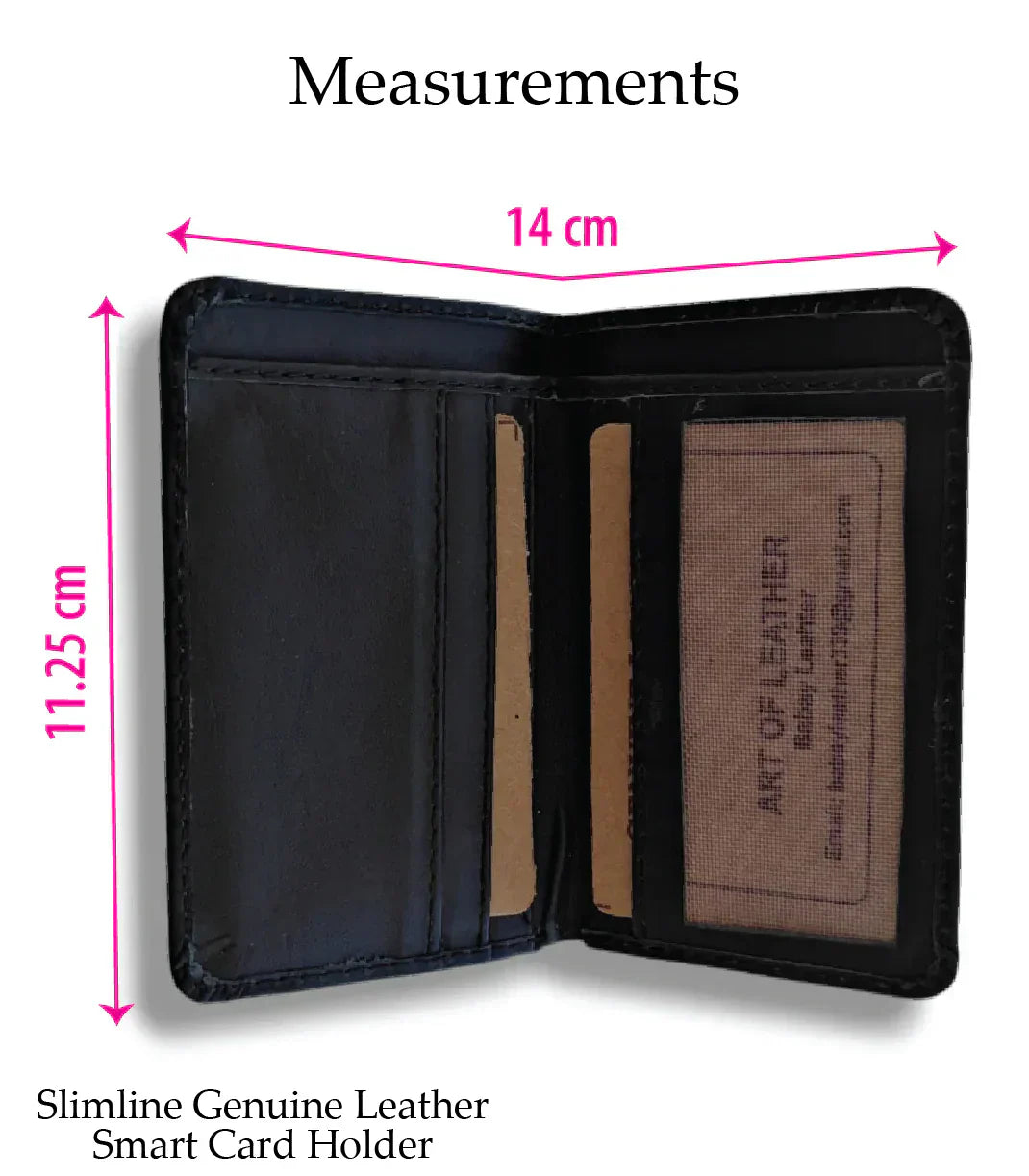 Slimline Genuine Smart Card Holder