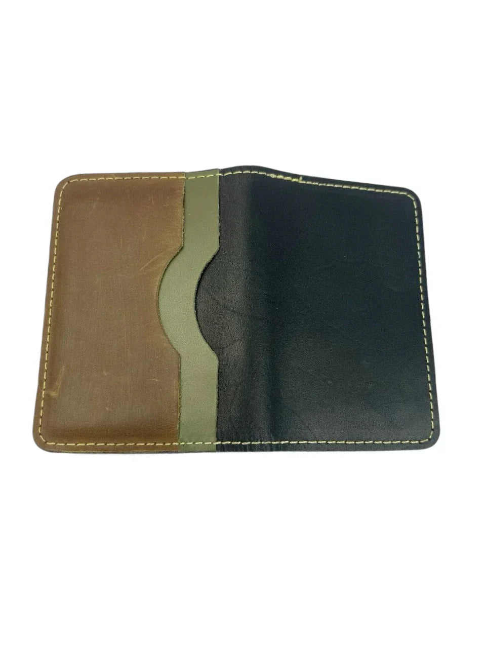 Dual-Tone Vintage Wallet (Handmade)