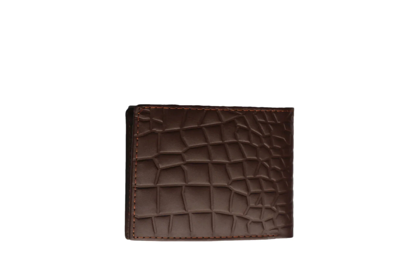 Genuine Wallet In Crocodile Pattern With Soft Velvet Interior