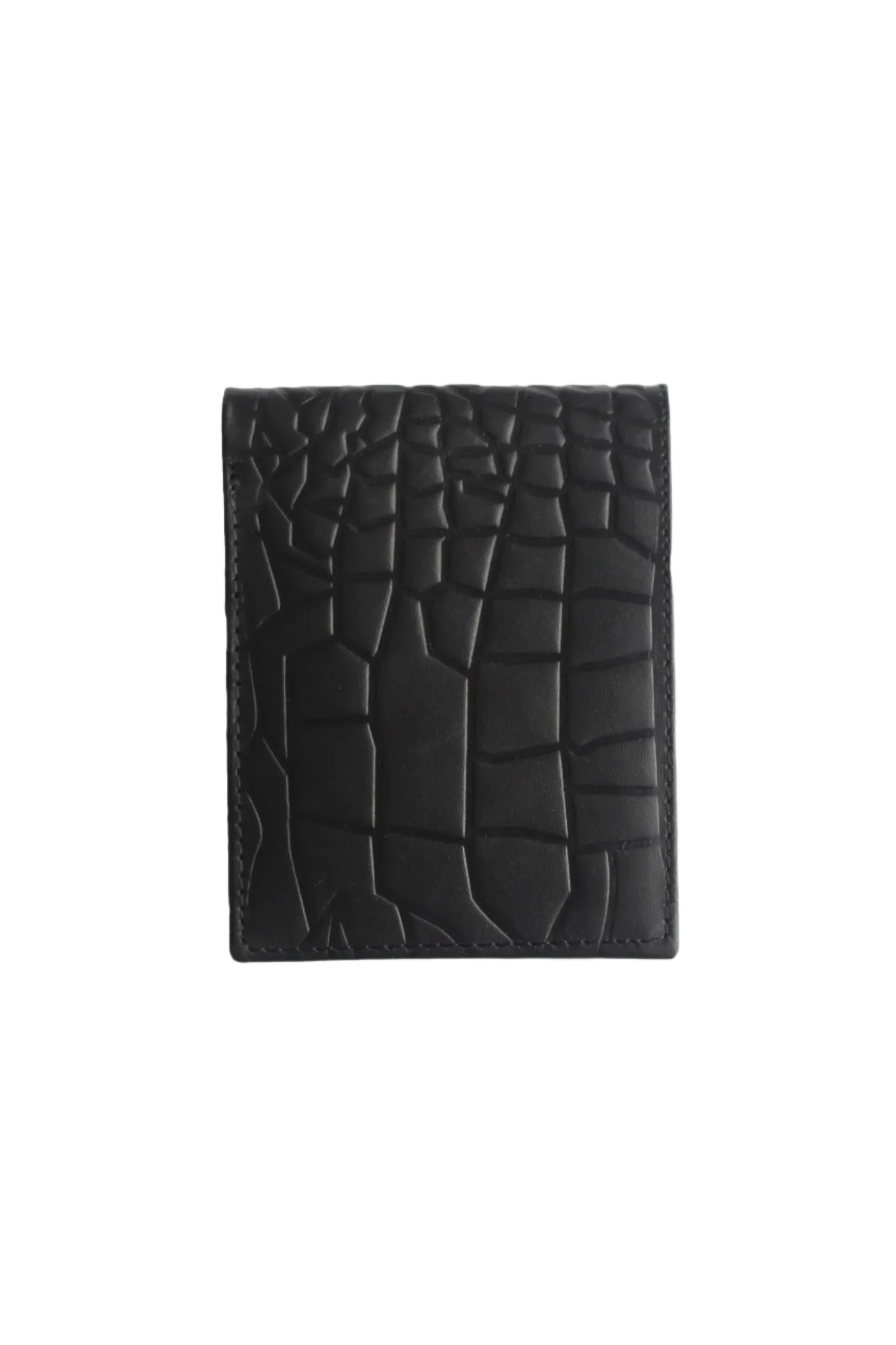 Genuine Wallet In Crocodile Pattern With Soft Velvet Interior