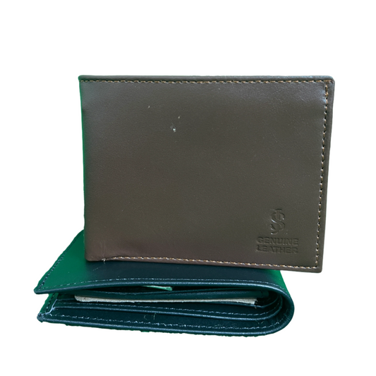 Genuine 100% Slim Wallet for Men(WITH ZIP)