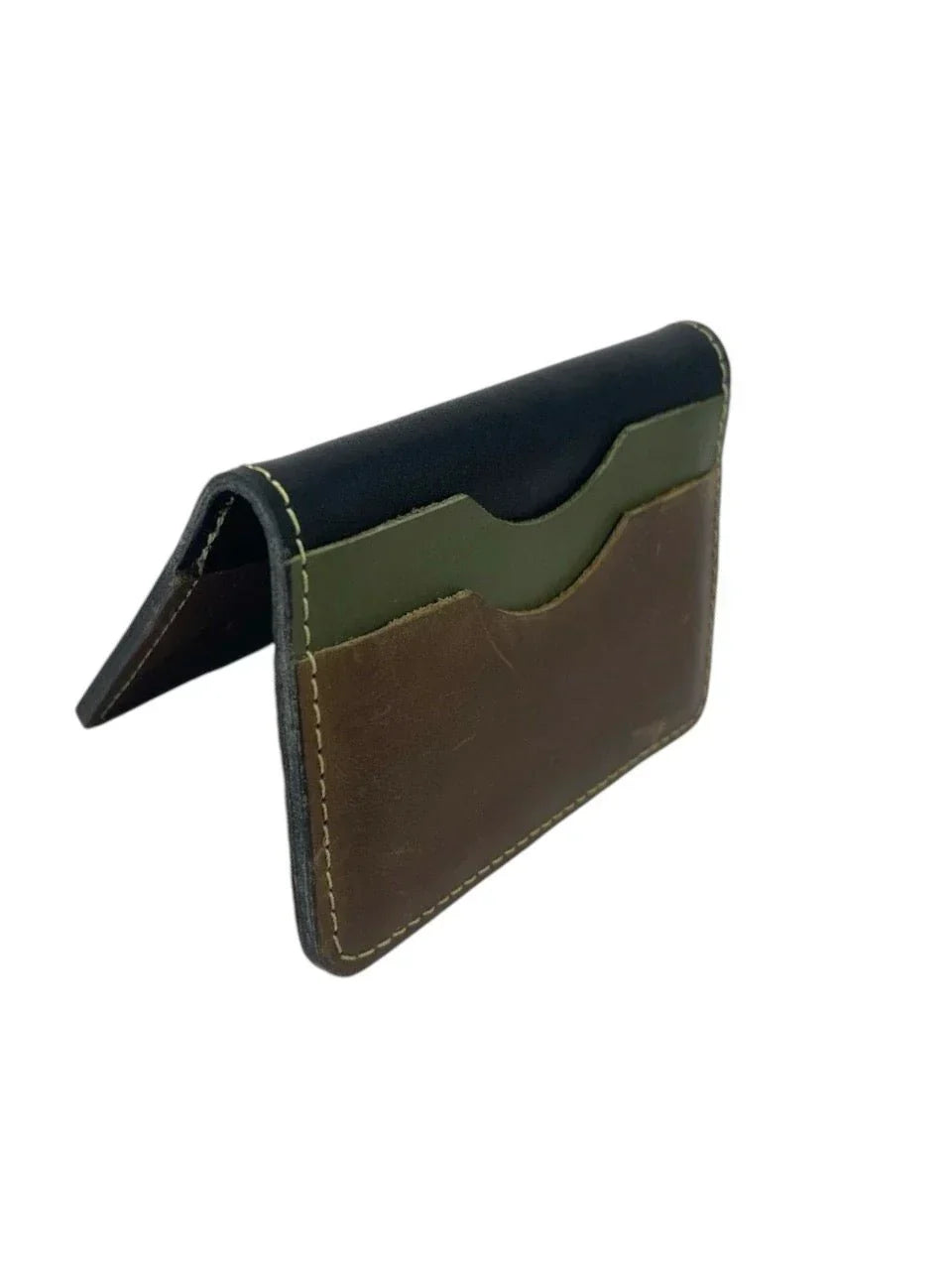 Dual-Tone Vintage Wallet (Handmade)