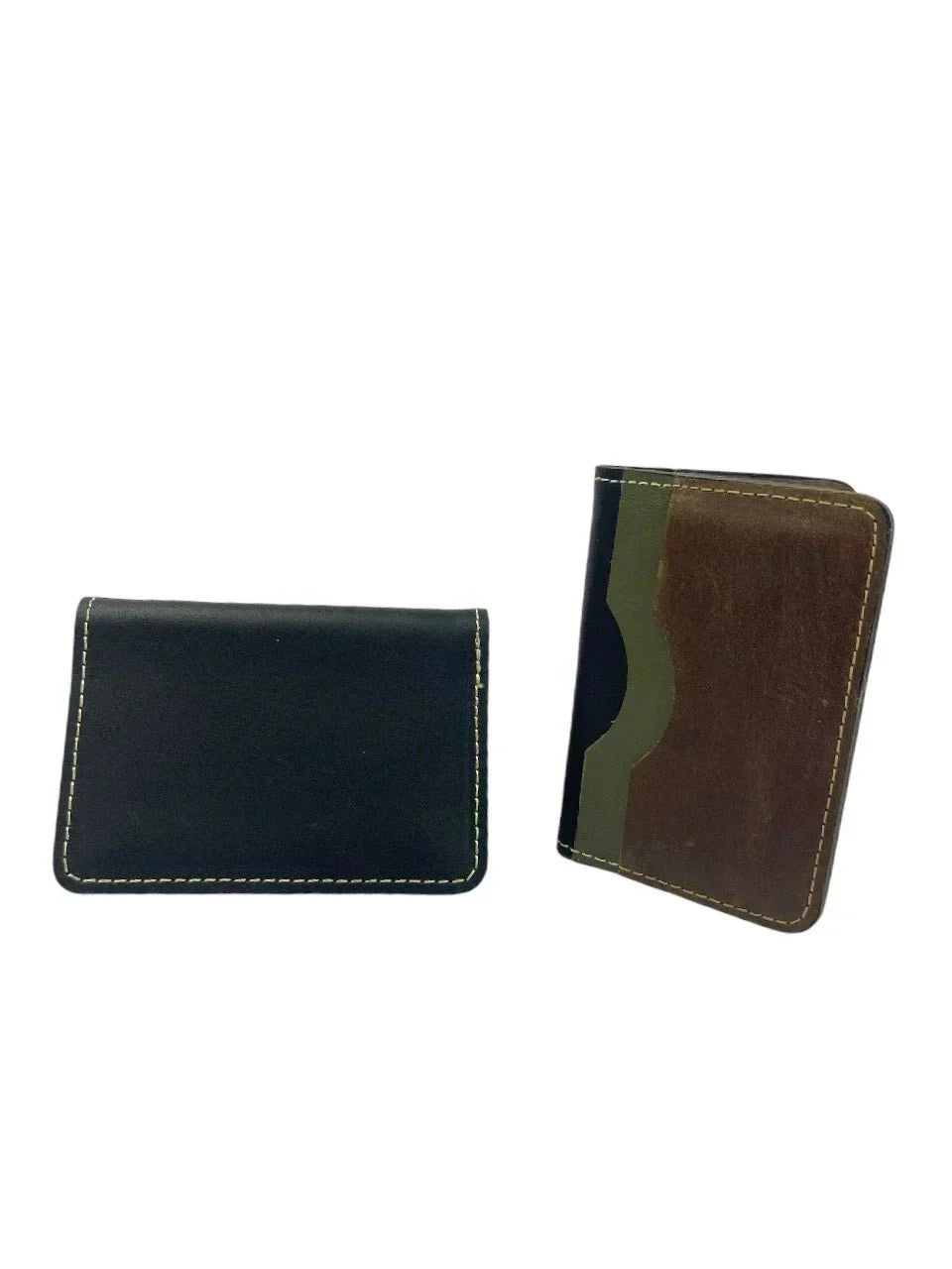 Dual-Tone Vintage Wallet (Handmade)