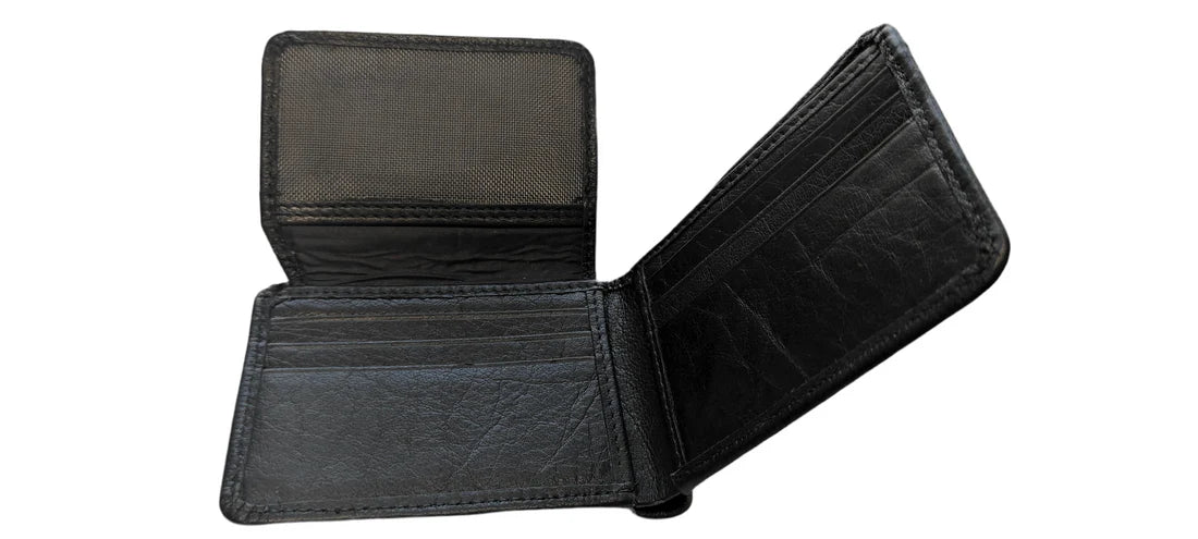 Slimline Wallet with ID Card Holder- Leader Collection