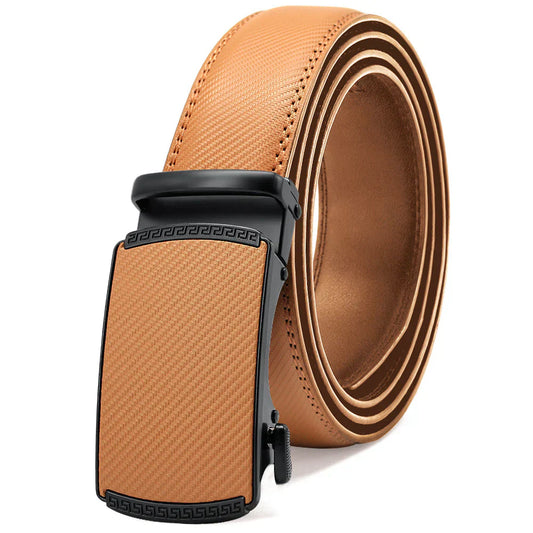 Auto buckle belt for men