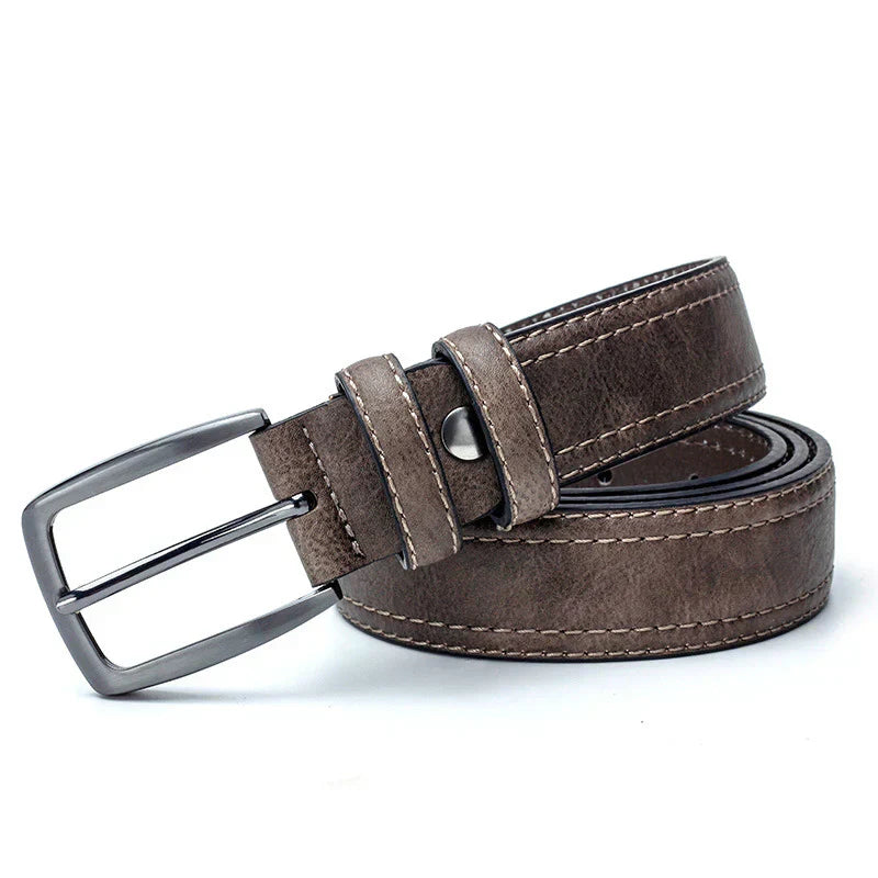 Men Vintage Belts For Jeans Luxury Split Belt