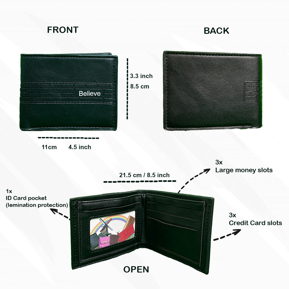 GENUINE SYNTHETIC PREMIUM WALLET