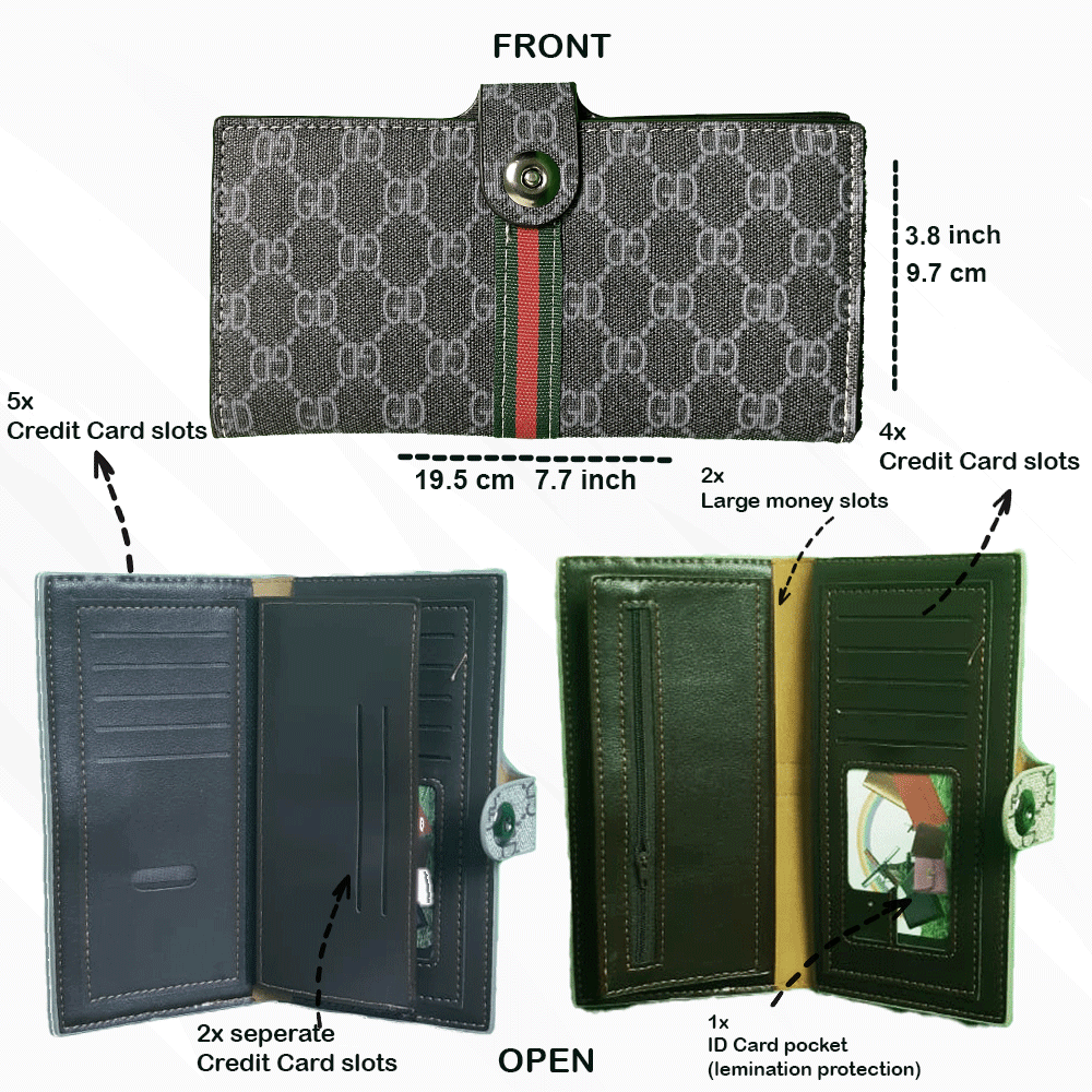 Brand Design Very High Quality Very Spacious Long Wallets Plus Mobile & Card Holder